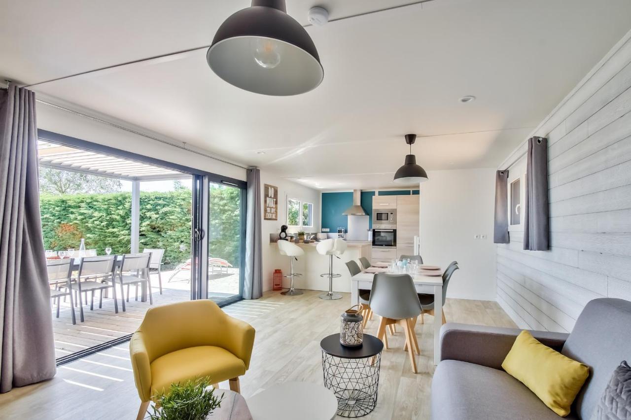 Chalet Pour 8 Dans Residence Avec Piscine Chauffee Brétignolles-sur-Mer Eksteriør billede