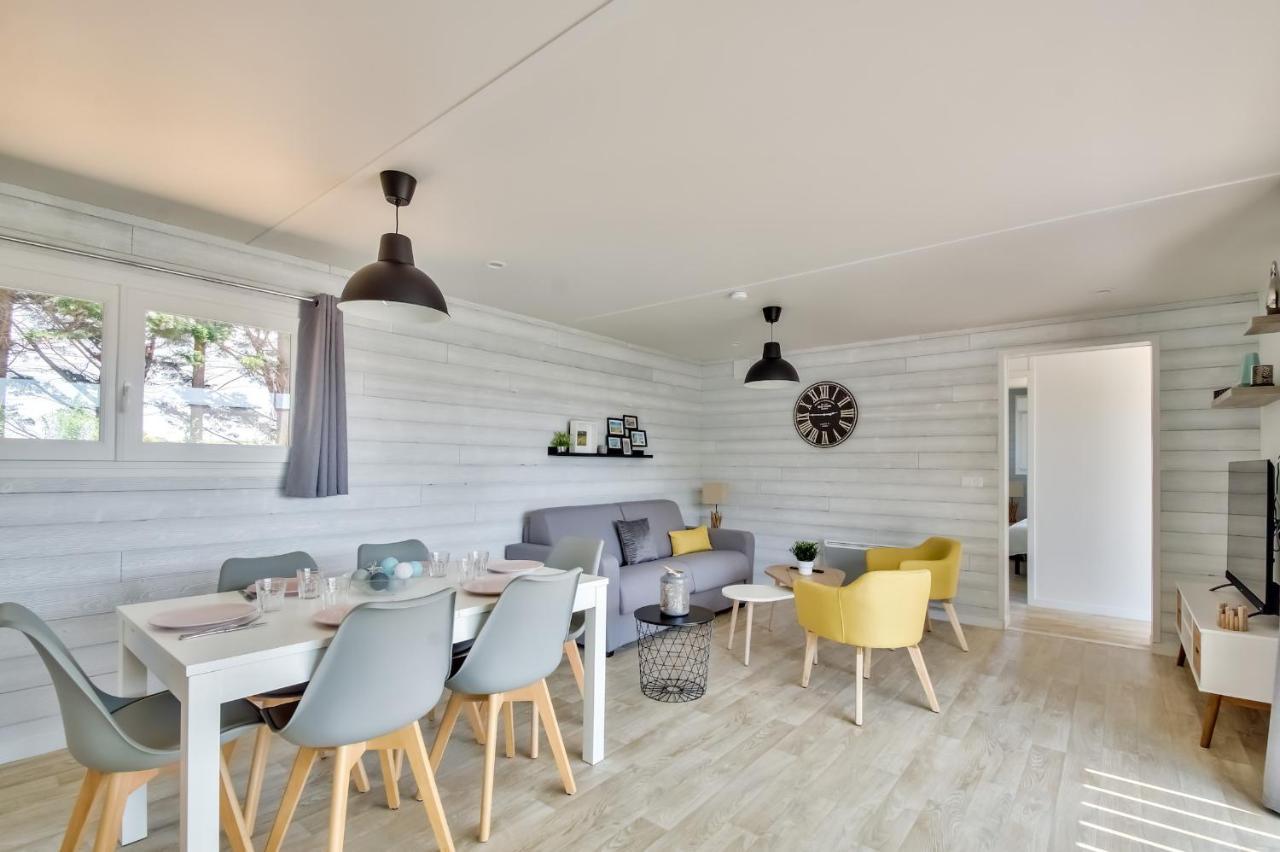 Chalet Pour 8 Dans Residence Avec Piscine Chauffee Brétignolles-sur-Mer Eksteriør billede