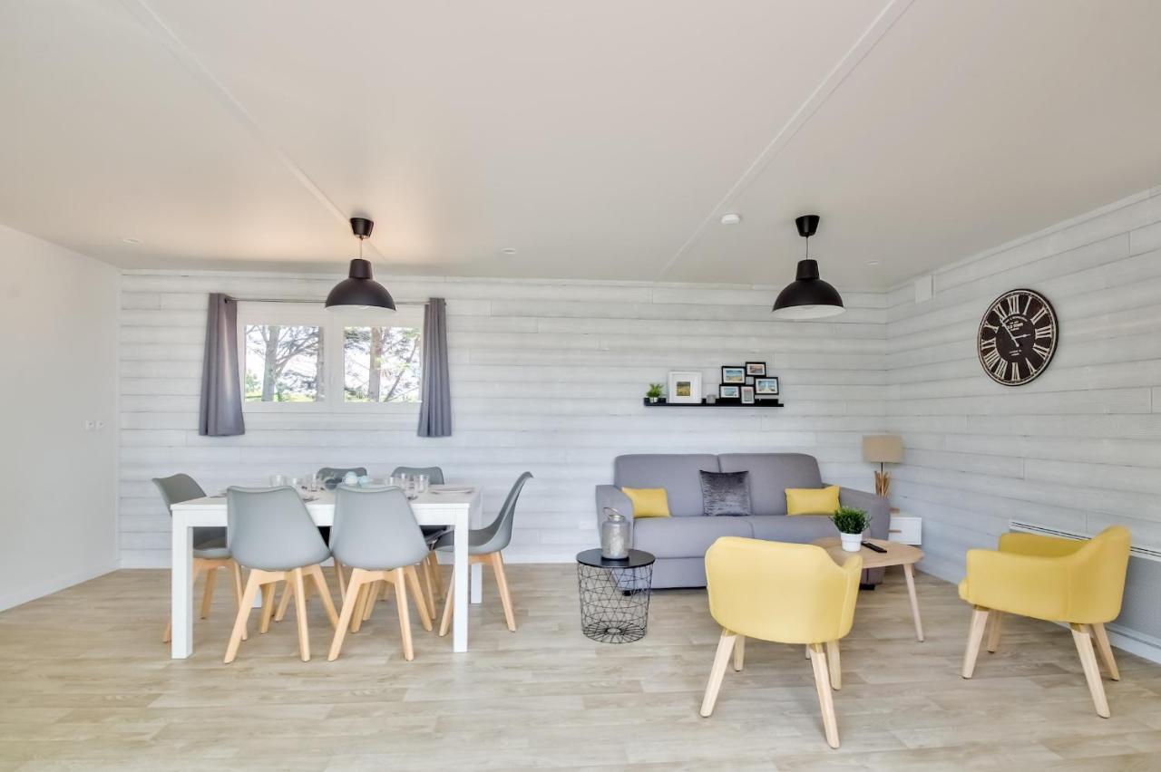 Chalet Pour 8 Dans Residence Avec Piscine Chauffee Brétignolles-sur-Mer Eksteriør billede