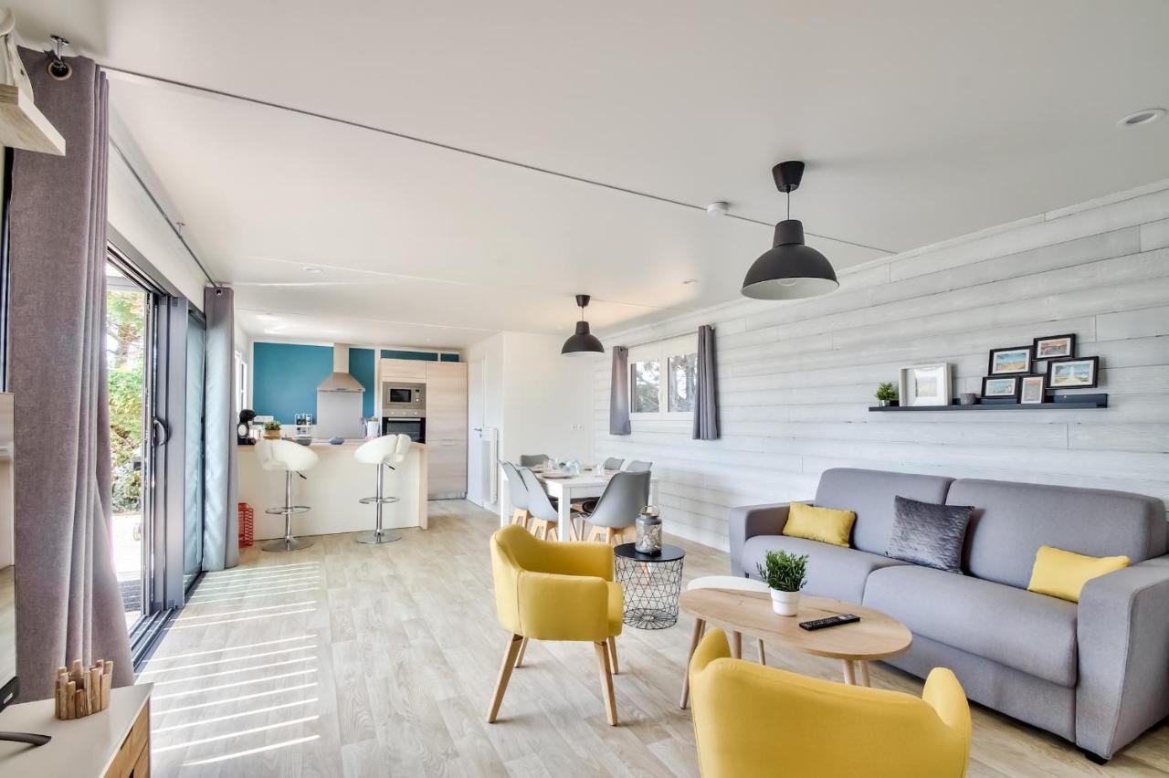 Chalet Pour 8 Dans Residence Avec Piscine Chauffee Brétignolles-sur-Mer Eksteriør billede