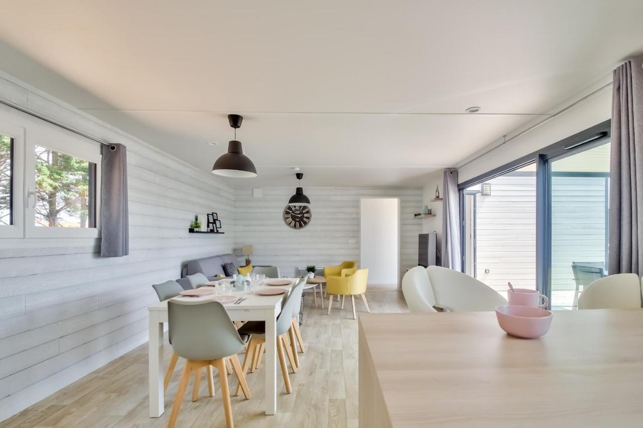 Chalet Pour 8 Dans Residence Avec Piscine Chauffee Brétignolles-sur-Mer Eksteriør billede