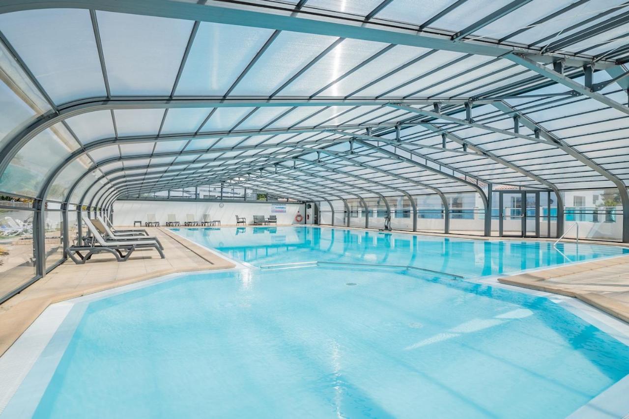 Chalet Pour 8 Dans Residence Avec Piscine Chauffee Brétignolles-sur-Mer Eksteriør billede
