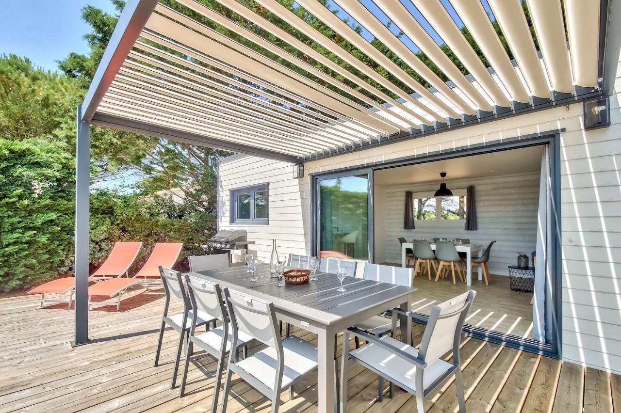 Chalet Pour 8 Dans Residence Avec Piscine Chauffee Brétignolles-sur-Mer Eksteriør billede